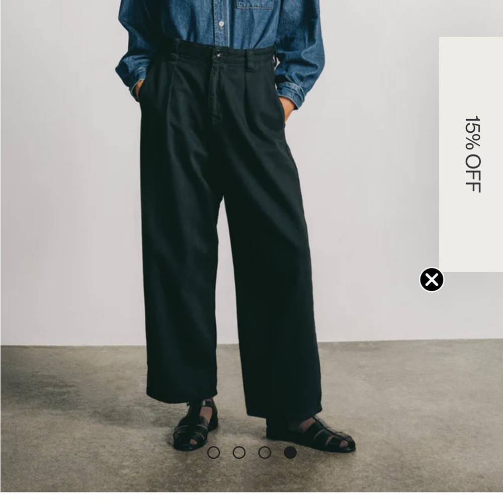 Women’s Wide-Leg Black Pants